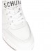 Tênis Schutz Fecho Fixador Logomania Feminino Branco / Bege