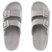 Chinelo Slide Usaflex Poofy Plataforma Feminino Cinza