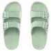 Chinelo Slide Usaflex Poofy Plataforma Feminino Verde