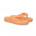 Chinelo Usaflex Poofy Plataforma Eva Laranja