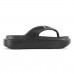 Chinelo Usaflex Poofy Salto Plataforma Feminino Preto