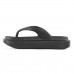 Chinelo Usaflex Poofy Salto Plataforma Feminino Preto