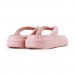 Chinelo Usaflex Poofy Salto Plataforma Feminino Rosa / Rose