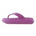 Chinelo Usaflex Poofy Salto Plataforma Feminino Roxo