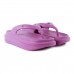 Chinelo Usaflex Poofy Salto Plataforma Feminino Roxo