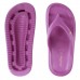 Chinelo Usaflex Poofy Salto Plataforma Feminino Roxo