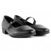 Scarpin Usaflex Boneca Salto Bloco Feminino Preto / Preto