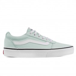 Tênis Vans Ward Suede Canvas Verde Claro / Branco