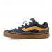 Tênis Vans Suede Caldrone Infantil Marinho / Laranja