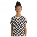 Camiseta Vans Warped 66 Checkerboard Unissex Preto / Branco