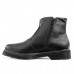 Bota Via Uno Cano Curto Feminina Preto / Preto