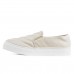 Tênis Via Uno Moda Slip On Feminino Off White / Branco