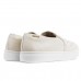 Tênis Via Uno Moda Slip On Feminino Off White / Branco